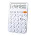 Fusipu Student Calculator 12 Digits Display Self-contained Voice Calendar Multifunctional Desktop Calculator with Alarm Office Supplies