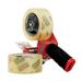 Scotch Packaging Tape Dispenser With Two Rolls Of Tape 3 Core For Rolls Up To 0.75 X 60 Yds Red | Order of 1 Pack