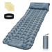 Camping Backpacking Air Mattress Outdoor Sleeping Pad with Foot Pump Air Pillow