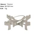Outdoor Titanium Alcohol Stove Rack Outdoor Camping Support Cross Stand