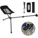 Camping Chair Foot Rest Portable Folding Leg Camping Footrest Heavy Duty Attachable Camp Footrest Retractable Camping Footrest Outdoor Chair Feet Rest Waterproof for Camping Hiking Travel Recliner