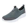 Eashery Shoes for Men Sport Tennis Sneakers Casual Mens Shoes Grey 45