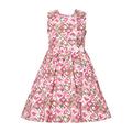 Rovga Casual Dresses For Girls Big Kids Collision Color Love Print Sleeveless Round Neck Dress Princess Dress Party Wedding Party Birthday Girl Dress