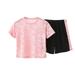 Toddler Little Boys Summer Outfits 2 Piece T Shirt Shorts Solid Color Camo Short Sleeve Set Outdoor Sports Cool Summer Spring Set Baby Boys Summer Clothing Sets Size 140 Red