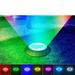 Summer Savings! WJSXC Solar Light Clearance Solar Ground Lights Outdoor with 16 LEDs Multi-Color Auto-Changing Solar Outdoor Lights Waterproof Solar Garden Lights for Pathways Garden Yard Patio Lawns