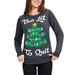 Women's Too Lit Light Up Ugly Christmas Sweater