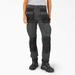 Dickies Women's Flex Relaxed Fit Work Pants - Thunder Gray Size 10 (SPF003)