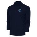 Men's Antigua Navy Sugar Land Space Cowboys Tribute Quarter-Zip Pullover Top