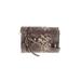 Elaine Turner Crossbody Bag: Gray Animal Print Bags - Print Wash