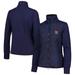 Women's 2023 U.S. Open Polo Ralph Lauren Navy CoolWool Full-Zip Jacket