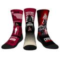 Youth Rock Em Socks Darth Vader & Stormtrooper Arizona Coyotes Star Wars Three-Pack Crew Set