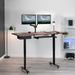 Vivo Height Adjustable Standing Desk Wood/Metal in Black | 70.9 W x 29.5 D in | Wayfair DESK-KIT-1B7D-A1