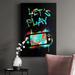 Zoomie Kids Gamer Tag III On Canvas Print Canvas, Solid Wood in Black/Green/Red | 27 H x 18 W x 1 D in | Wayfair C450CCA4BFA14561AA2F0DEB1D9B492D