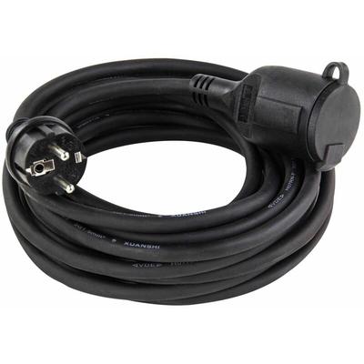 Dema - Verlängerungskabel 15 Meter H07RN-F 3x1,5mm² schwarz IP44 Image