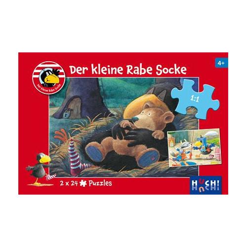 Der kleine Rabe Socke – Puzzle 1 (Kinderpuzzle) – Huch / Hutter Trade