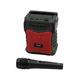 Trade Shop Traesio - Enceinte Karaoké Bluetooth Portable Avec Micro Radio Filaire 5watt Q-s53