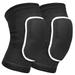 2 Pcs Knee Pads Compression Leg Sleeve Knee Sleeve for All Sports Wrestling Protector Gear Knee Paded Youth & Adult