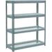 Global Industrial Extra Heavy Duty Shelving 48 W x 12 D x 60 H With 4 Shelves Wire Deck Gry