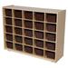 25 Tray Storage with Brown Trays