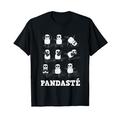 Yoga Panda Bär Pandaste Namaste Yoga Meditation Pandas T-Shirt