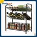 Bextsrack 3 Layer Adjustable Storage Shelf for kitchen (Bronze)