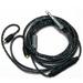 Black Volume Control MMCX Audio Cable Cord W/Mic for Shure se215/se425/se535 Accessory Part