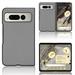 Elepower Folding Case for Google Pixel Fold (7.6 2023) PU Leather Skin Shockproof & Anti-drop Wear-resiatant Anti-fingerprint Slim Lightweight Cover for Women Men for Google Pixel Fold Gray