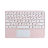 10 Inch Wireless Keyboard For iPad Keyboard KUYHRF Wireless Bluetooth Keyboard for iPad Samsung Huawei Tablet Android IOS Windows-Pink