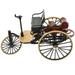 Bedrooms Decor Vintage Tricycle Model Decor Vintage Tricycle Ornament Home Desktop Tricycle Practical Crafts(1:12)