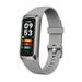 Fitness tracker with pedometer/calorie/stopwatch activity tracker health tracker with heart rate monitor sleep tracker touch color screen pedometer watch for female male children (silver gray)