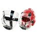 Cheers.US Kids Adults Karate Headgear Martial Arts Helmet Transparent Karate Head Gear for Sparring Grappling Muay Thai Kickboxing Taekwondo Training