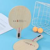 Ping Pong Racket 7 Ply Hybrid Carbon Table Tennis Racket Training Soleplate