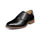 Florsheim Men's Blaze Plain Toe Oxford, Black Smooth, 7.5 UK