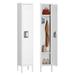 Dsarui 12.01" Wide Gym Locker Metal in Brown | 65.98 H x 12.01 W x 12.01 D in | Wayfair DBDG202325C-tuo1CWG