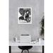 Elizabeth Taylor Looking at Horse - Unframed Photograph Paper in Black/Gray/White Globe Photos Entertainment & Media | 24 H x 20 W x 1 D in | Wayfair