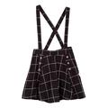 Catimini Girls Black Checked Skirt - 4 Years