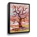 Winston Porter Hot Wind Watercolor Tree Silhouette On Canvas by Irina Sztukowski Print Canvas in Brown/Gray | 10 H x 8 W x 2 D in | Wayfair