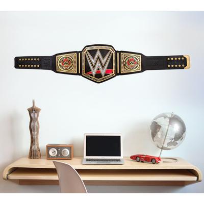 WWE Championship Belt Wall Sticker - 90cm x 20cm height Image