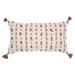 Rizzy Home Hand-crafted Tassel Striped Throw Pillow