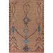 Plush Moroccan Oriental Area Rug Hand-Knotted Wool Carpet - 8'11" x 13'0"