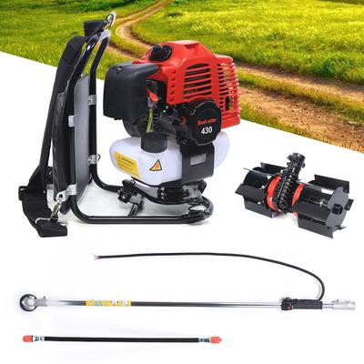 3 in 1 43CC Backpack Gas Brush Cutter Grass Trimmer Lawn Mower