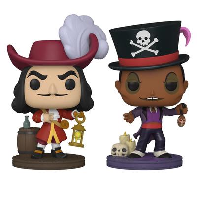 Funko Pop! Disney Villains - 2pk Capt Hook Dr Faci...