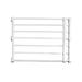 Pet Fence Retractable Dog Gate Pet Supplies Walk through Screen Door Portable Expandable Gate Puppy Fence Gate for Garden Doorway Stairs 56to100cmx42cm White