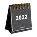 2022 Mini Desk Calendar Desktop Standing Flip Monthly Calendar For School Home Office Schedule Planner