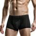 Zuwimk Men Underwear Men s Jockstrap Supporter Jock Strap Cotton Underwear Black XL