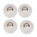 4 Pieces D Rings Patch of D Rings Pad Portable Durable PVC Inflatable Boats Kayaks Boats Canoes Surfboard Rafts Kayak Accessories PVC Patch