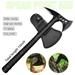 MDHAND Camping Axe Throwing Tactical Tomahawk with Spike Survival with Sheath Fiberglass Handle for Outdoor Survival Hiking Camping