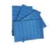 4Pcs Anti Slip Deck Grip Mats Traction Pad for Stand up Paddleboard Skimboard Blue