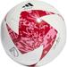 Adidas MLS Club Soccer Ball White | Red Size 4