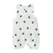 IZhansean Baby Girls Boys One Piece Romper Sleeveless Button Bodysuit Jumpsuit Overalls Summer Outfits White Cactus 0-6 Months